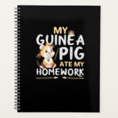 Cute Guinee Pig Ate Mijn thuiswerk Planner (Voorkant)