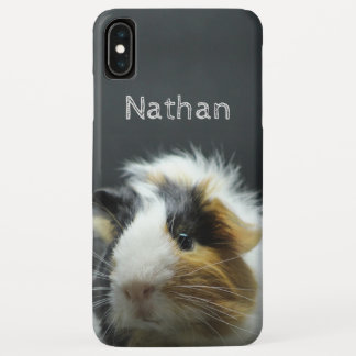 Cute Guinee Pig Chalkboard - Aangepast iPhone XS Max Hoesje
