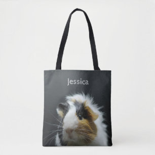 Cute Guinee Pig Chalkboard - Aangepast Draagtas
