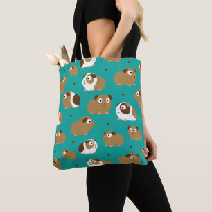 Cute Guinee Pigs Canvas tas