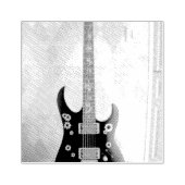 Cute Guitar Rubberstempel (Afrduk)