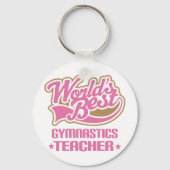 Cute Gymnastics-leraar Sleutelhanger (Voorkant)