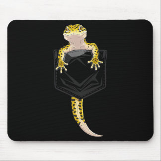 Cute Hagedis Reptiel Luipaardgekko Poc Cadeaus Man Muismat