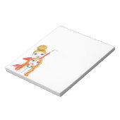 Cute Haircut Haarstylist Notitieblok (Gedraaid)