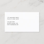 Cute Haircut Hairdresser/Haarstylist Visitekaartje (Achterkant)