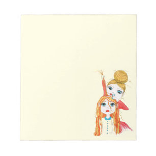 Cute Haircut Hairdresser Notitieblok