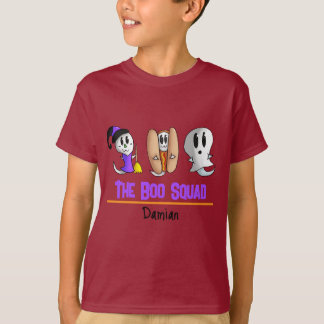 Cute Hallloween Kids T-shirt The Boo Squad T-shirt