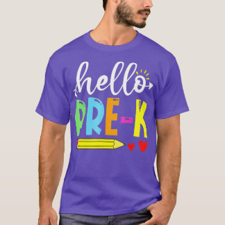 Cute Hallo PreK Outfit Happy Last Day of School T-shirt