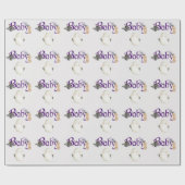 Cute Halloween Baby Ghost Cadeaupapier (Vlak)