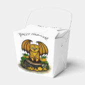 Cute Halloween Bat Bedankdoosjes (Voorkant Zijde)