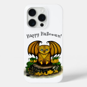 Cute Halloween Bat iPhone 15 Pro Case