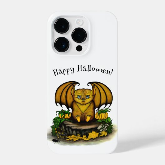 Cute Halloween Bat iPhone Hoesje (Achterkant)