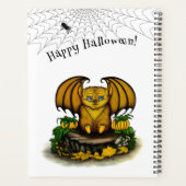 Cute Halloween Bat Planner (Achterkant)