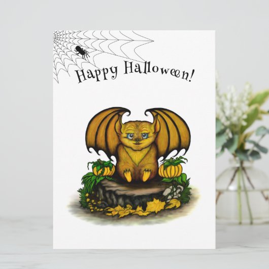 Cute Halloween Bat Programma (Staand voorkant)