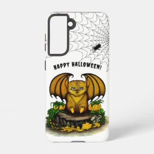 Cute Halloween Bat Samsung Galaxy Hoesje