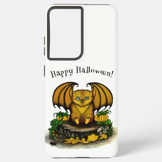 Cute Halloween Bat Samsung Galaxy Hoesje (Achterkant)