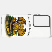 Cute Halloween Bat Samsung Galaxy Hoesje (Achterkant horizontaal)