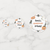 Cute Halloween Birthday Spooktacular Confetti (Voorkanten)