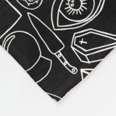Cute Halloween Blanket Fleece Deken (Hoek)