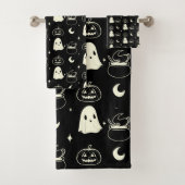 Cute Halloween Boo Ghost Motif (En situation)