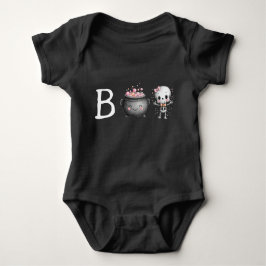 Cute Halloween Boo Romper