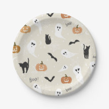 Cute Halloween Borden Kinder Party Supplies