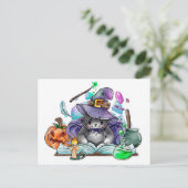 Cute Halloween Briefkaart (Staand voorkant)