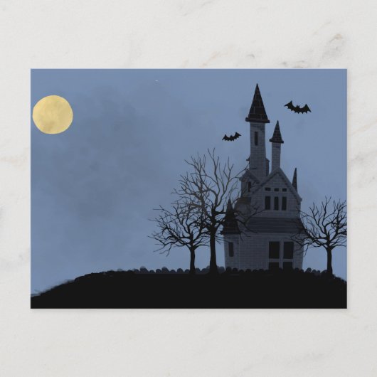 Cute Halloween Briefkaart (Voorkant)