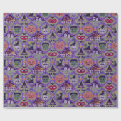 Cute Halloween Cadeaupapier (Vlak)