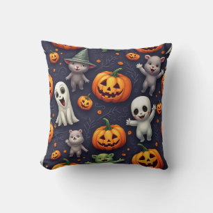 Cute Halloween Caractère Coussin