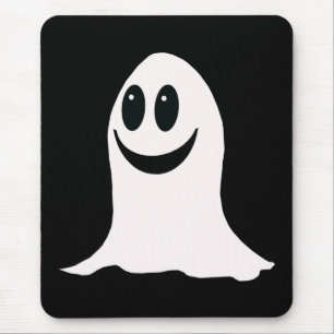Cute Halloween Cartoon Ghost Muismat
