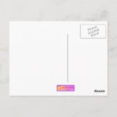 Cute Halloween Cartoon Vampire Briefkaart (Achterkant)