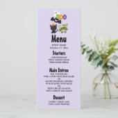 Cute Halloween Cat, Bat, Mummy & Ghost Kaart (Staand voorkant)