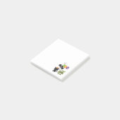 Cute Halloween Cat, Bat, Mummy & Ghost Post-it® Notes (Schuin)
