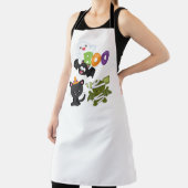 Cute Halloween Cat, Bat, Mummy & Ghost Schort (Insitu)