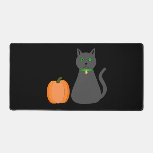 Cute Halloween Chat et Citrouille (Recto)