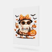 Cute Halloween Chat - Kawaii Witch Kitty avec Pump (Angle)
