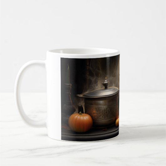 Cute Halloween Chats 3 Mug (Gauche)