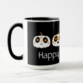 Cute Halloween Citrouille Mug (Gauche)