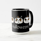 Cute Halloween Citrouille Mug (Devant droit)