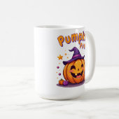 Cute halloween citrouille tasse (Devant droit)