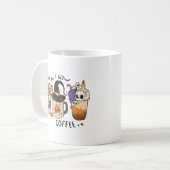 Cute Halloween Coffee Lover Koffiemok (Voorkant links)