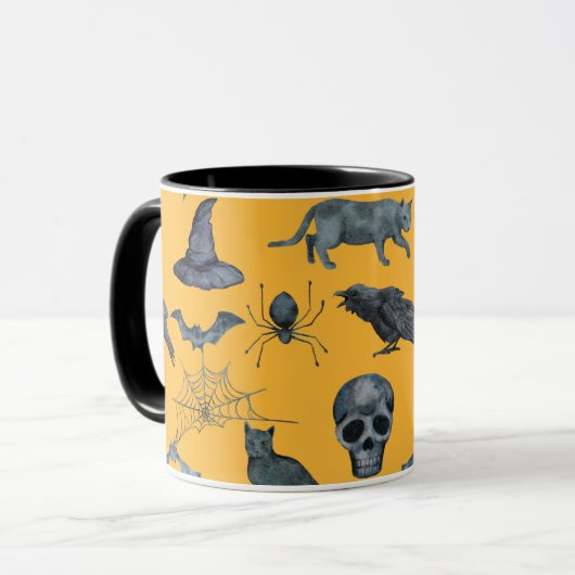 Cute Halloween conception tout-en-un Mug (Devant gauche)