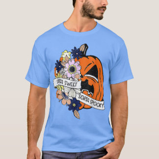 Cute Halloween Costume Herfst Pumpkin Sorta Sweet T-shirt