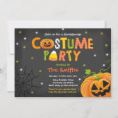 Cute Halloween Costume Party Spooktacular Kaart (Voorkant)