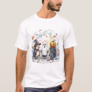 Cute Halloween Egels Kostuum T-shirt