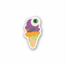 Cute Halloween Eye Scream Ice Cream