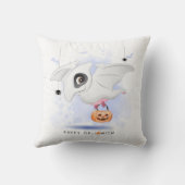 Cute Halloween Flying Dinosaur Spider Flying Bat Kussen (Achterkant)