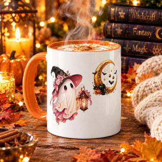 Cute Halloween Geest Mok – Aardige Spookachtige Ge