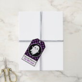 Cute Halloween Ghost Favor Gift Labels Cadeaulabel (Met Touw)